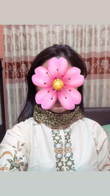 Tunik Cibulan Anggrek Putih #2 Tunik Batik Cantik Tunic Batik Tutrleneck Muslim Seragam Batik