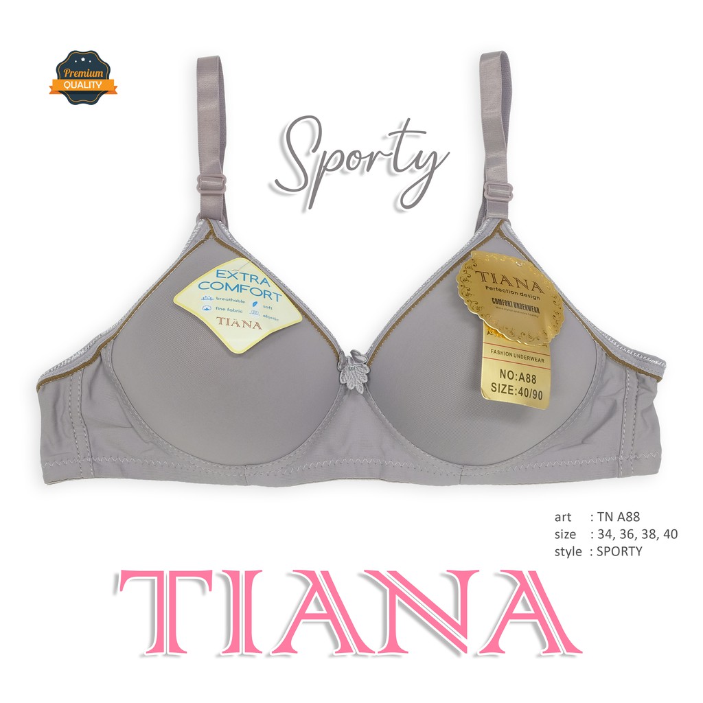 TIANA | BRA Polos TANPA KAWAT / BH Polos / art TN A88