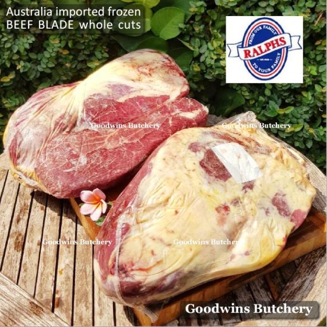 

BEEF BLADE AUSTRALIA BUDGET DAGING RENDANG SAMPIL WHOLE CUT UTUH FSDGDF252