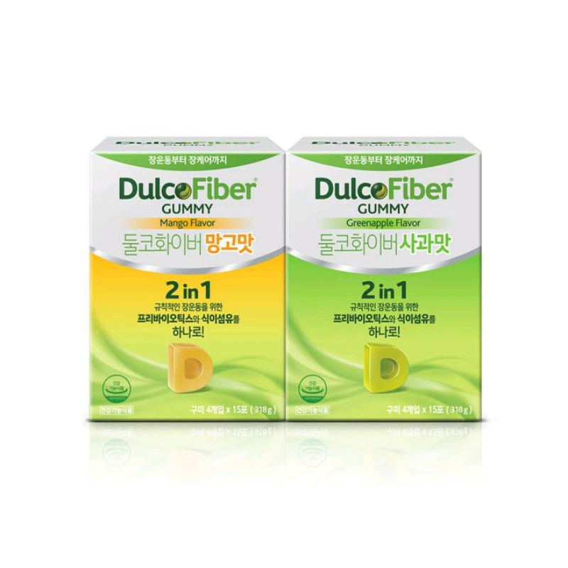 

Dulcofiber Probiotic Gummy Korea Dulco Fiber