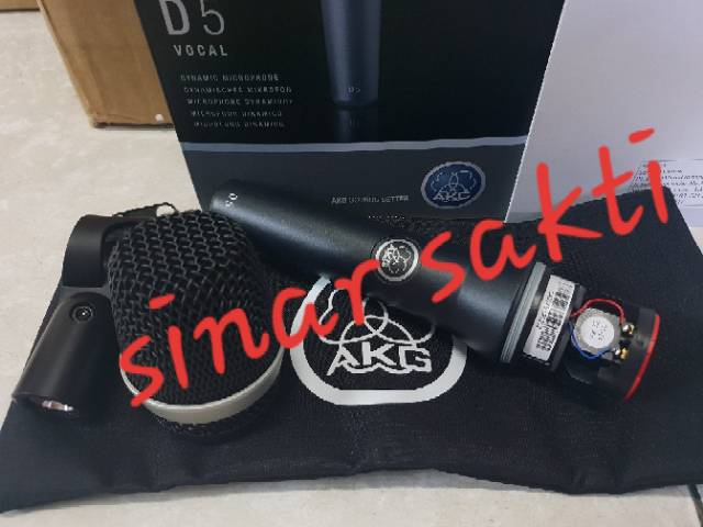 MIC AKG D5 MICROPHONE KABEL ( ORIGINAL )