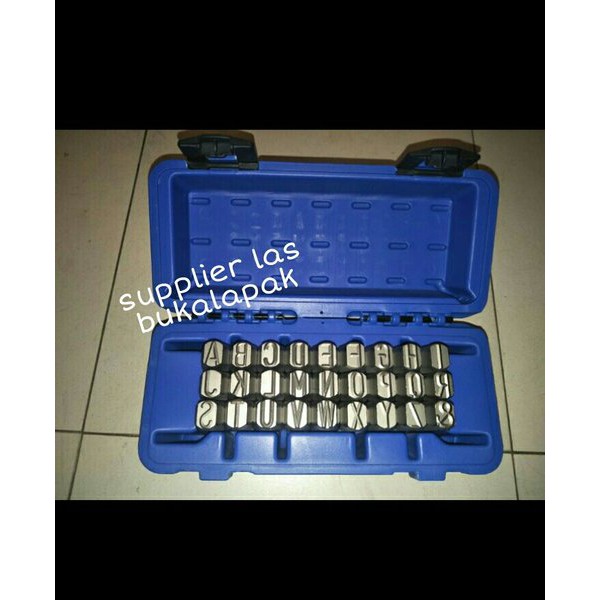

Huruf Ketok 15mm letter stamp punch 15 mm masus