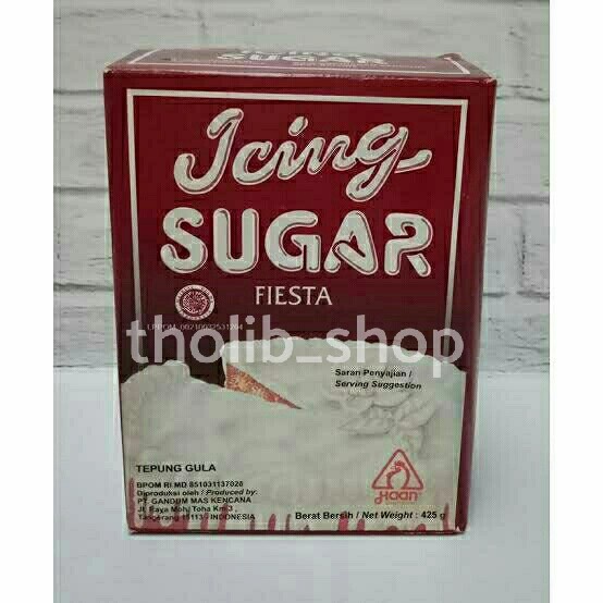 

haan fiesta icing sugar 425 gr