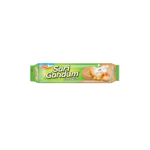 

Roma biscuit sari gandum sandwich peanut butter 115g