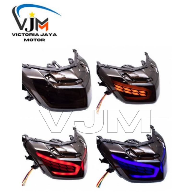 Lampu belakang Stoplamp Nmax old Tahun 2015-2019 Type LEXUS LED Running