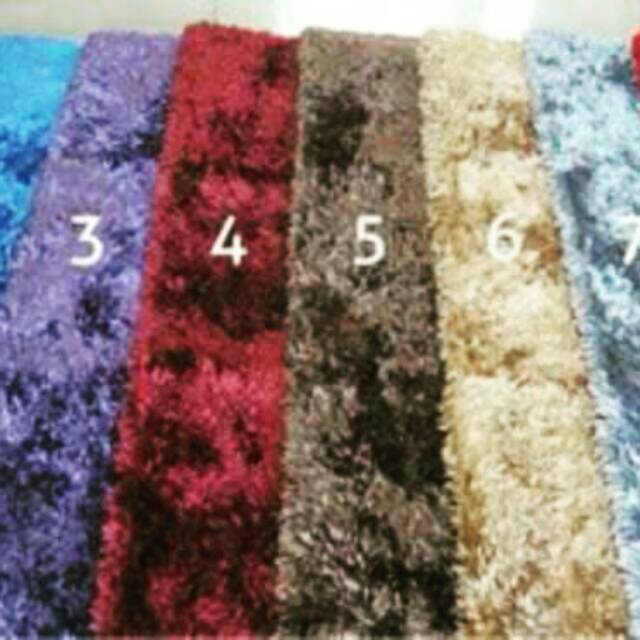 RC Karpet Import  KARPET RASFUR murah Ukuran tanggung 100x150