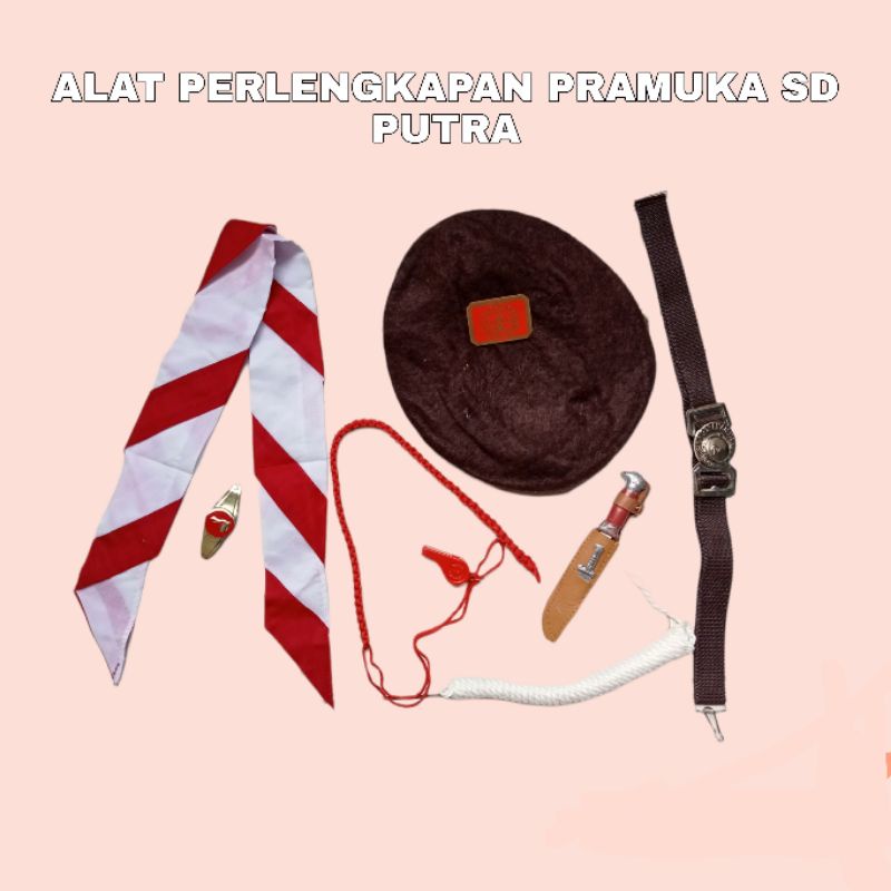 Aksesoris Pramuka Perlengkapan Pramuka Putra Lengkap