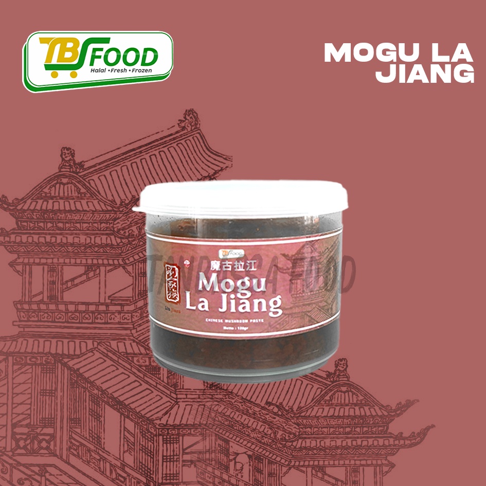 Sambal Mogu La Jiang, Sambel Niuro La Jiang, Mogu La Jiang ,Jirou la Jiang 270gr/Bumbu Hotpot Dimsum Rasa Jamur, Ayam, Sapi, Pedas/Ramen/Szechuan/Lamian/ Chili Bean Sauce Paste/Pasta Kedelai Chili/Topanciang/Broad Bean Chili Sauce/Pixian Doubanjiang Halal