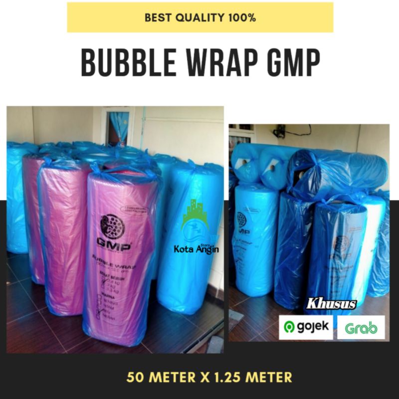 

Bubble Wrap 50m x 1.25m GMP 3kg