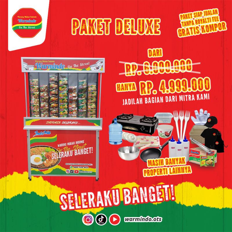 Paket Usaha Warmindo / Warmindo Viral / Paket Deluxed