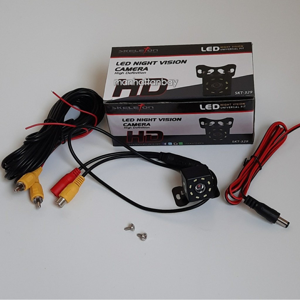 Kamera Mundur 8 Titik LED Skeleton