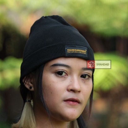 beanie hat bordir Patagonia topi kupluk rajut pria wanita distro