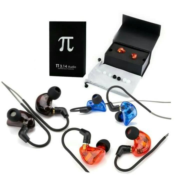 Pi 3 14 DR1 IEM Ear Earphone   Hitam