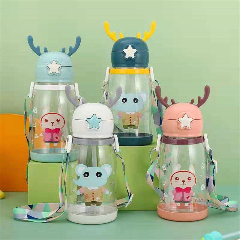 Wonder Botol Air Minum Olahraga Portable Travel Kartun Water Cup