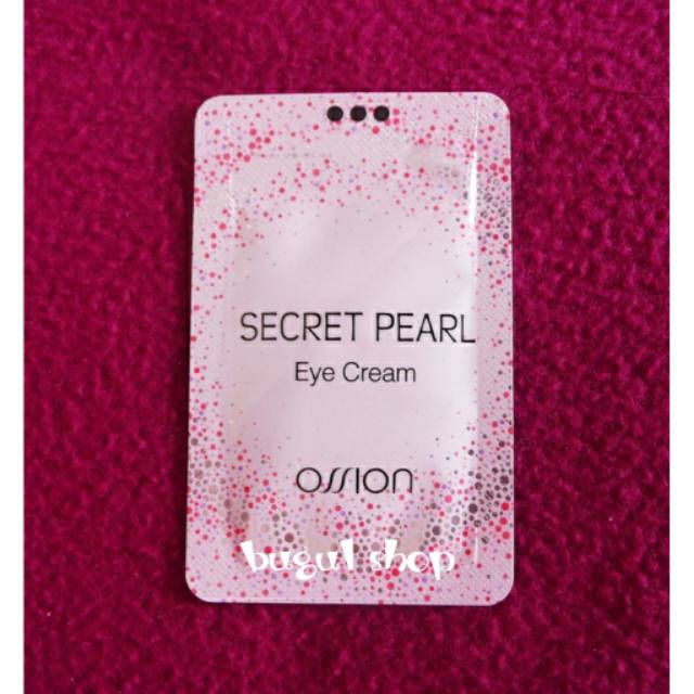 OSSION Secret Pearl Eye Cream sachet - Jutanhak Korea