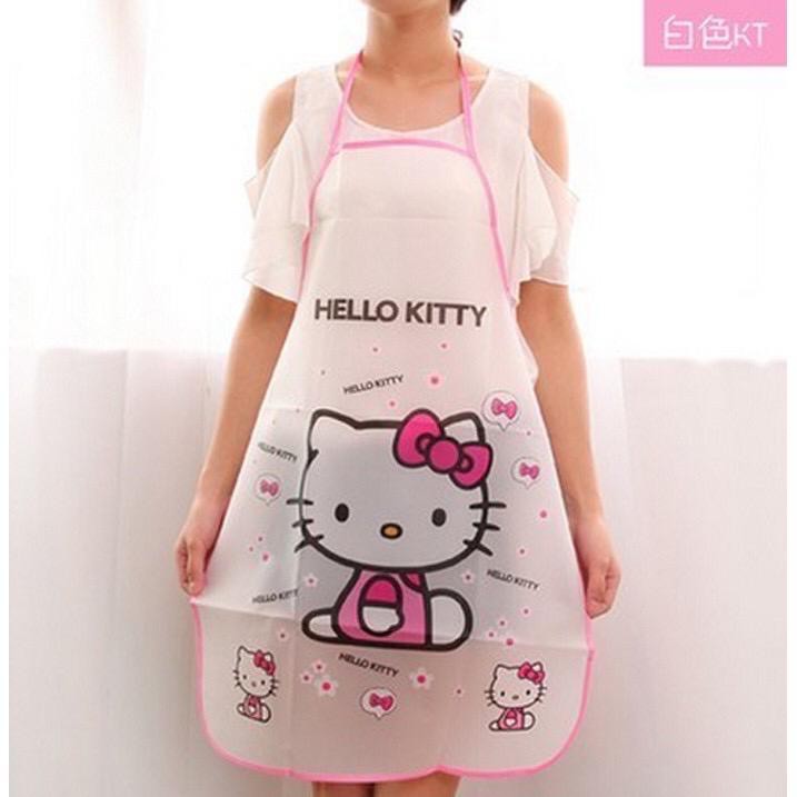 Celemek Plastik Karakter Celemek PVC Celemek Waterproff Apron Masak Motif