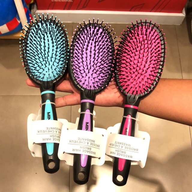 Massage Hair Brush Miniso Sisir Rambut