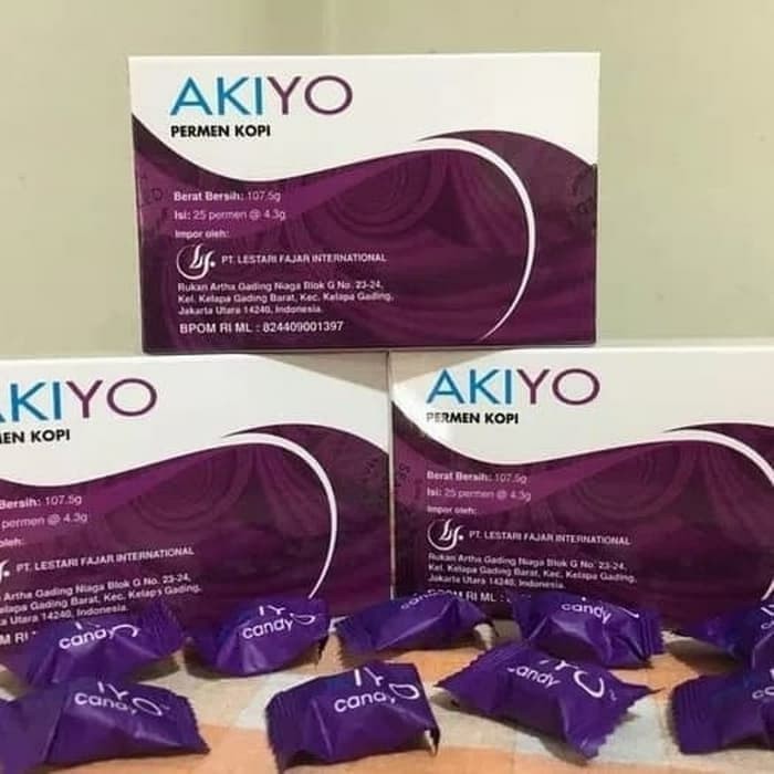 

⭐ PALING LARIS Candy Akiyo Permen Kopi Isi 4 Pcs