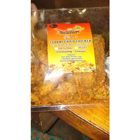 

kripik kulit ayam//pedas//original//murah/500gr