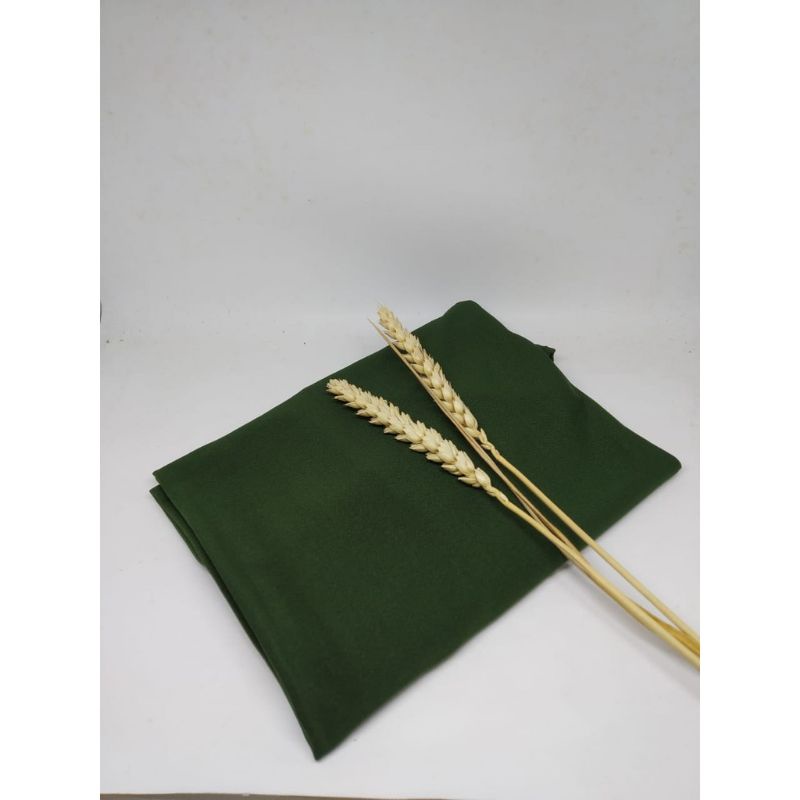 Jilbab Jersey Bergo Tasya Jumbo size 80 x 110 cm / khimar XL / Jilbab Jersey Instan Jumbo-Army