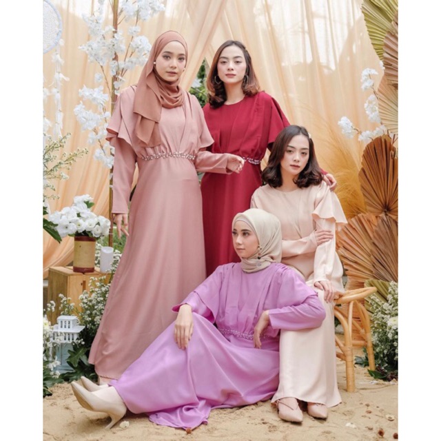 DAIRA DRESS / MESI GAMIS / CAROLINE MAXI DRESS DIAMORE.GROSIR