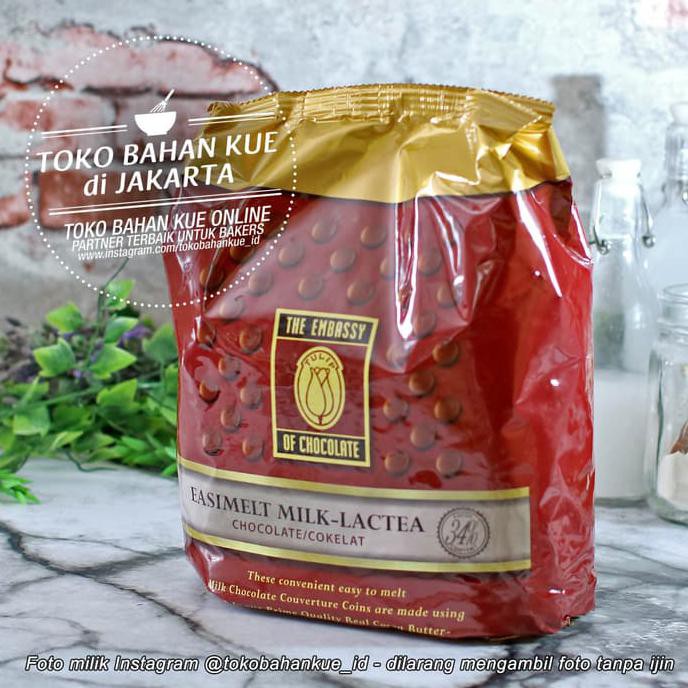 

MILK LACTEA TULIP EASIMELT CHOCOLATE COKELAT COKLAT COUVERTURE 2,5KG