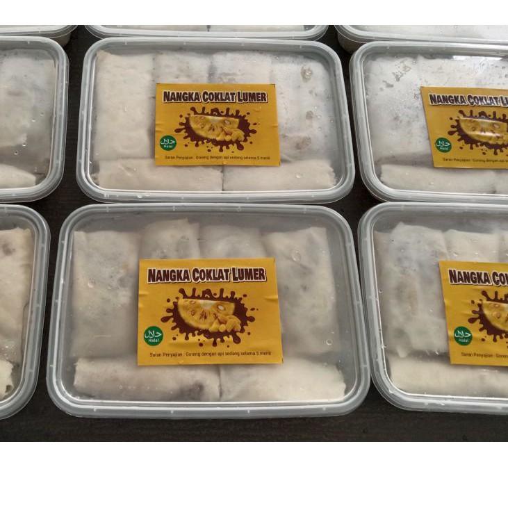 

[KODE BARANG 0MH67] Nangka Coklat Lumer "Menteng"/Piscok Keju/Pisang Coklat Lumer isi 10 pcs va