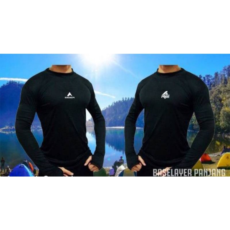 Manset Panjang Gunung Pria GR - Baju Daleman Pria Pendaki