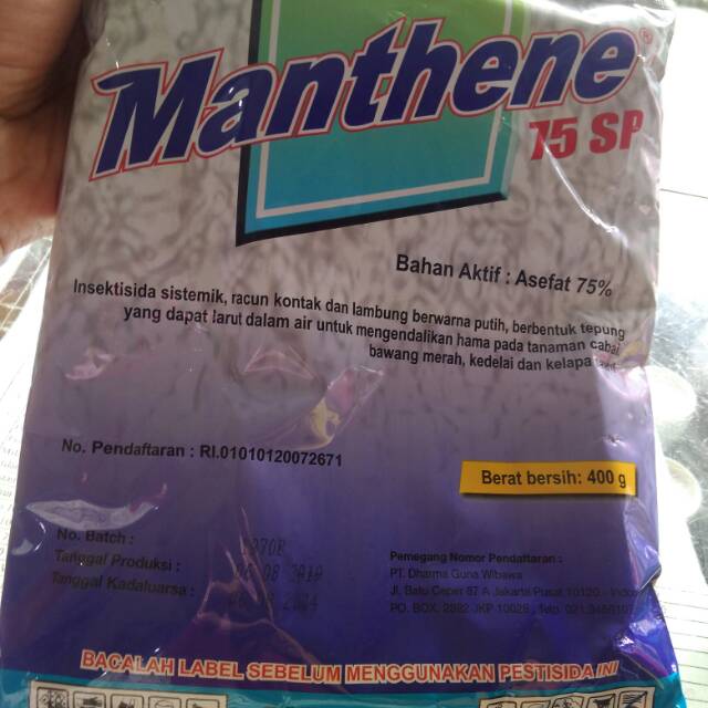 Insektisida manthene 75sp