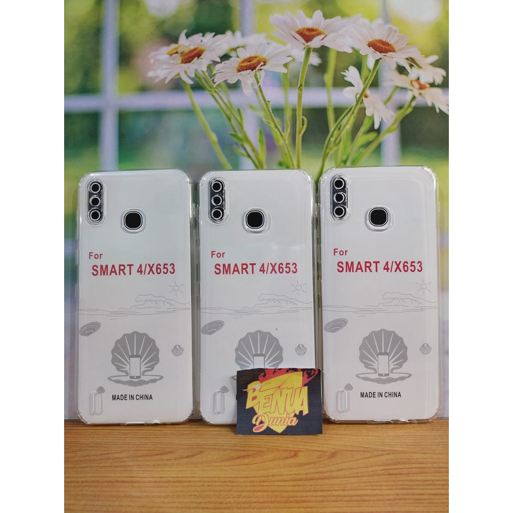 CASE INFINIX SMART 4 SOFCASE CLEAR HD PREMIUM INFINIX SMART 4 - BENUA DUNIA