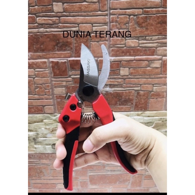 MASSAKI Gunting Dahan Bunga Bonsai Stek Ranting Kebun Tanaman - 6810