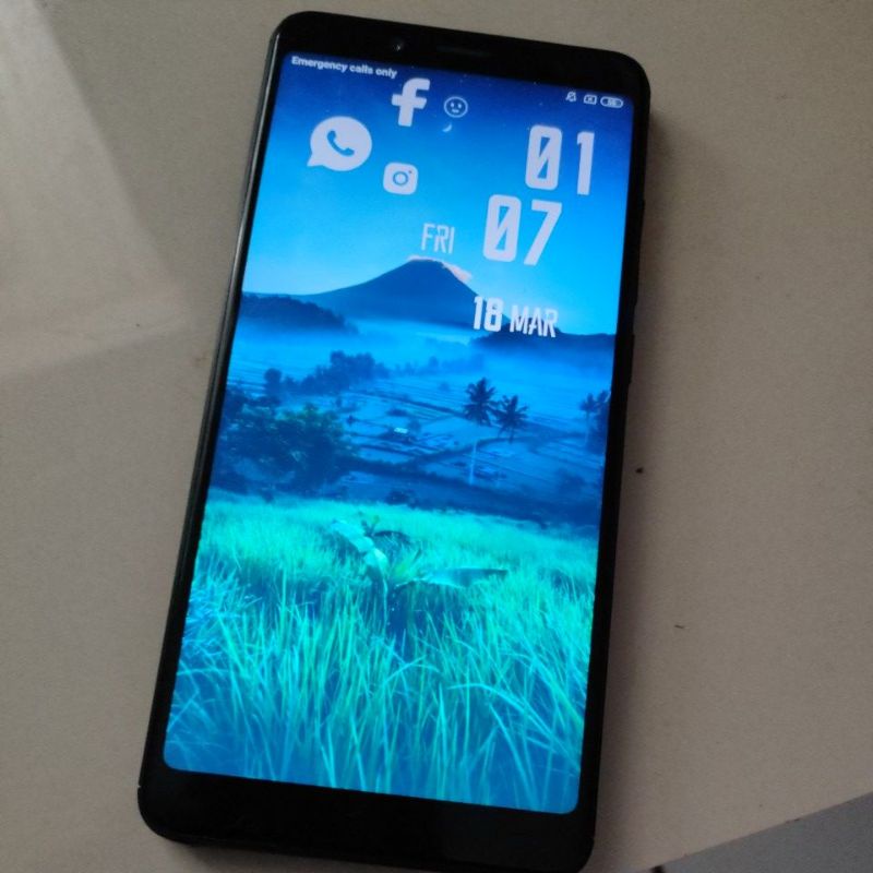 Handphone Xiaomi Redmi Note 5 Pro (bekas - RAM 3/32GB)