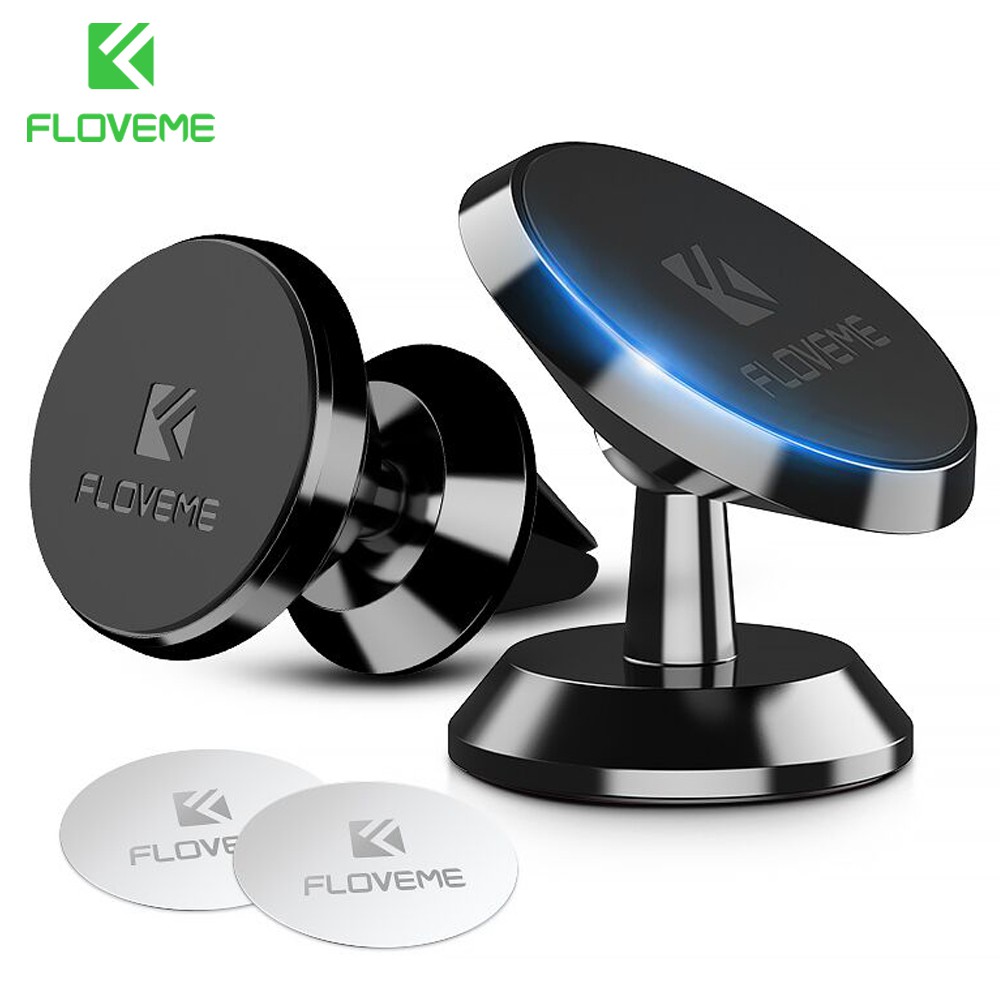 360 Rotate Magnetic Car Mount Holder Air Vent Stand For Universal Cell Phone GPS