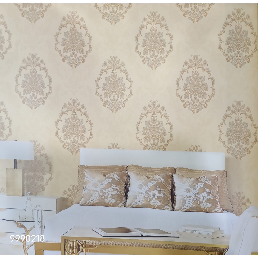 wallpaper glamor wallpaper dinding glamour wallpaper timbul premium wallpaper dinding lebar 1 meter 