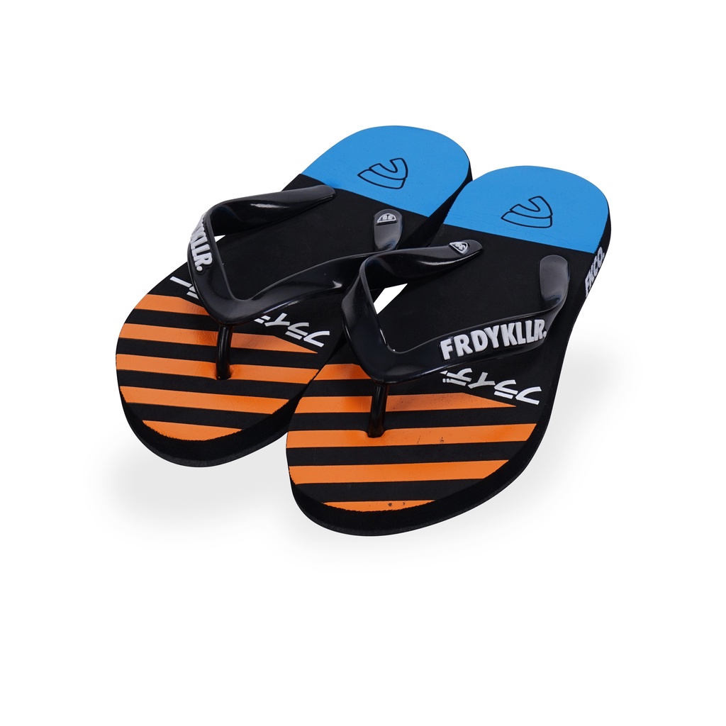 SANDAL FRIDAY KILLER | FRADA 3 BLACK ORANGE