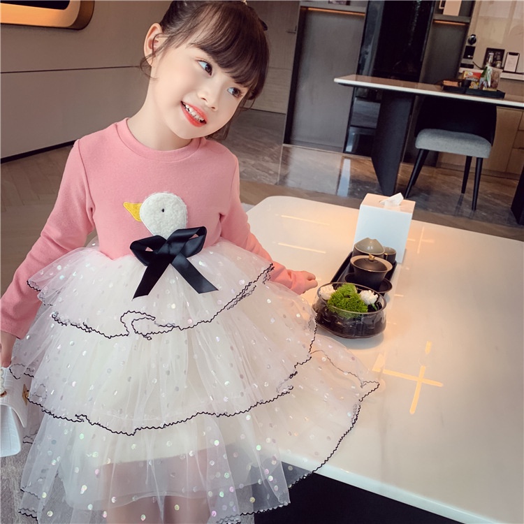 CHUBBI 111 Dress Anak Perempuan Tutu Confeti Duck