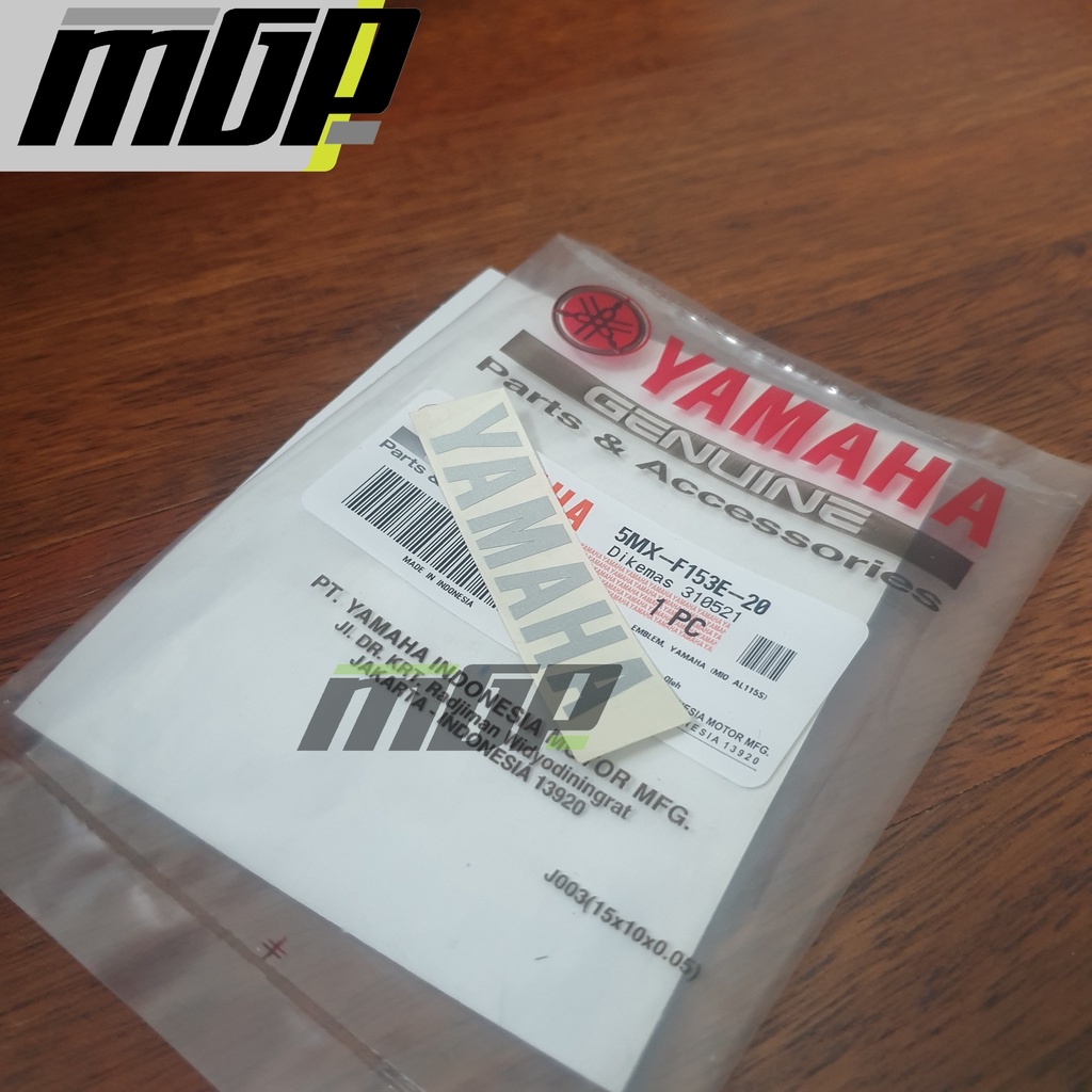 EMBLEM YAMAHA MION ORIGINAL YGP YAMAHA 5MX-F153E-20