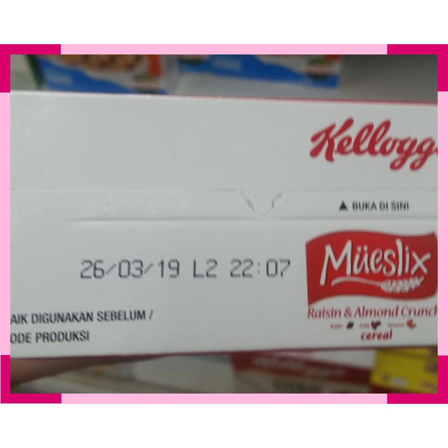 

Kellogs | mueslix | raisin almond | 375 gram | product of thailand