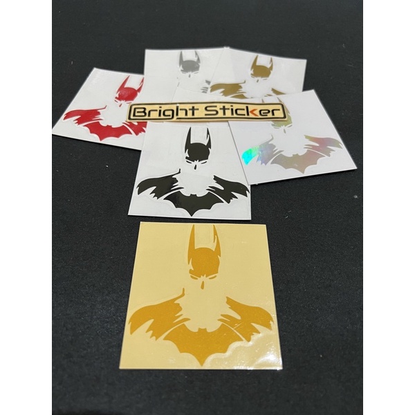 STICKER LOGO BATMAN SILUET CUTTING