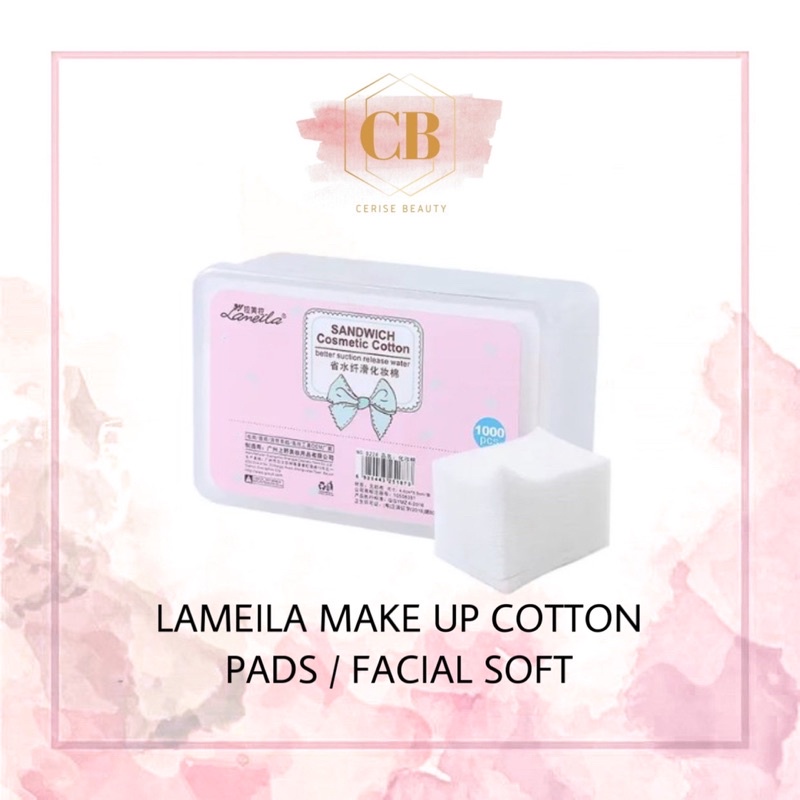Lameila Make Up Cotton Pads / Kapas Make Up/ Toner