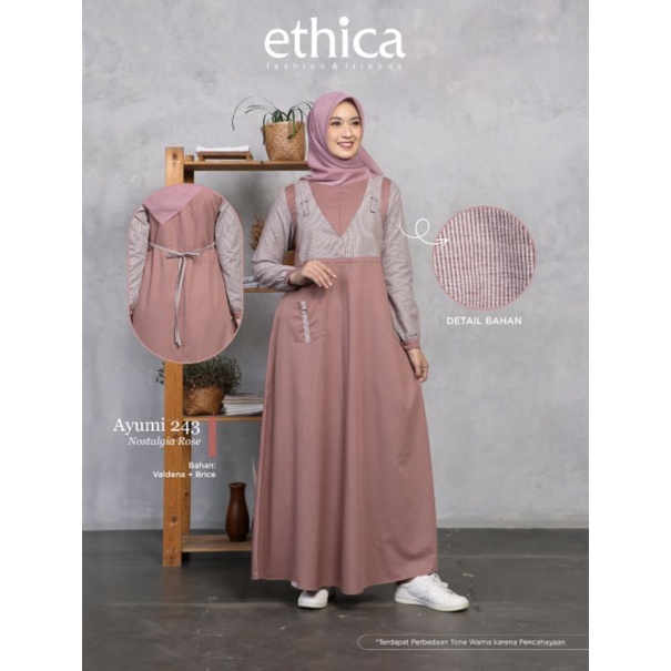 GAMIS AYUMI 243 || ETHICA || NOSTALGIA ROSE || METAL GREY