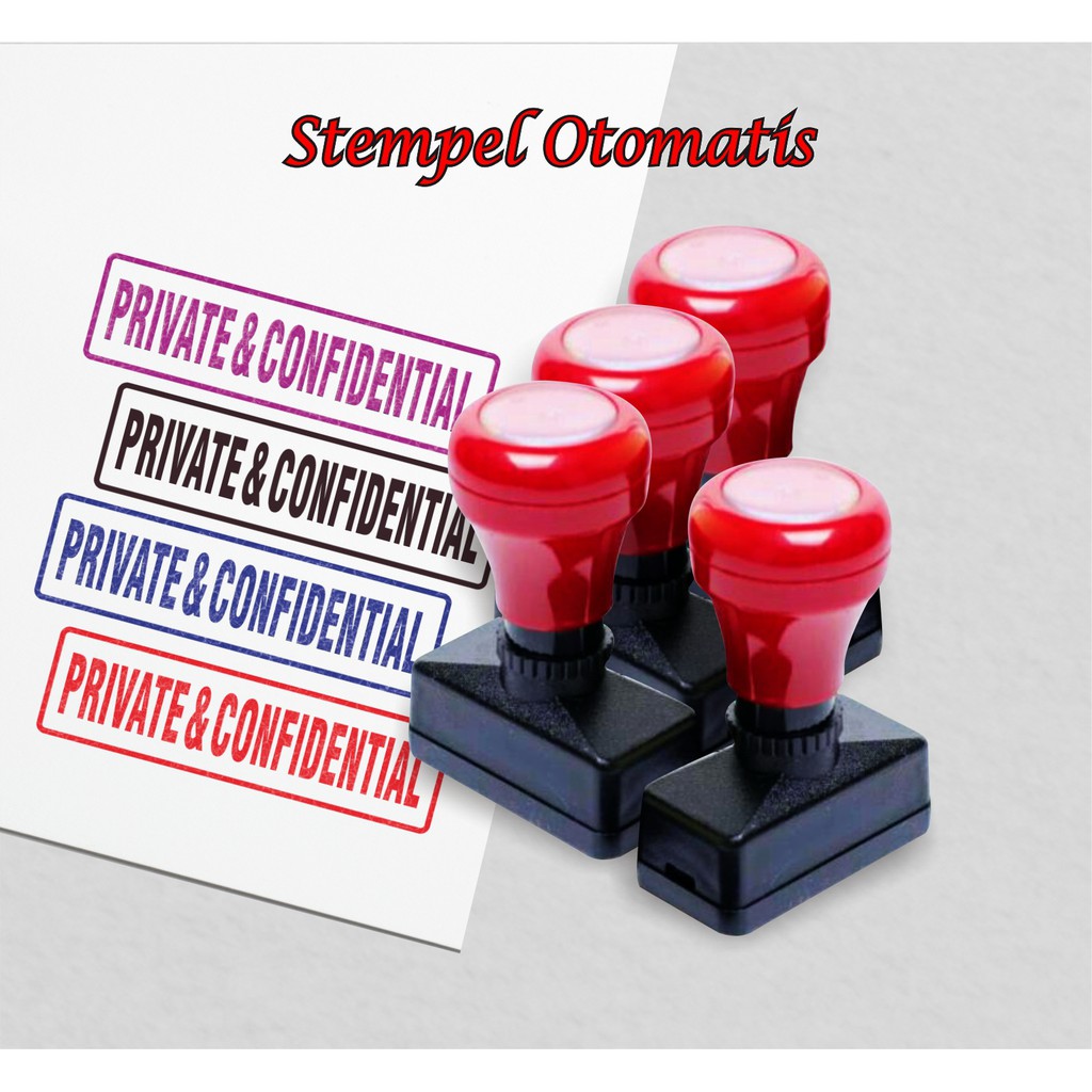 

Stempel Flash Otomatis PRIVATE CONFIDENTIAL