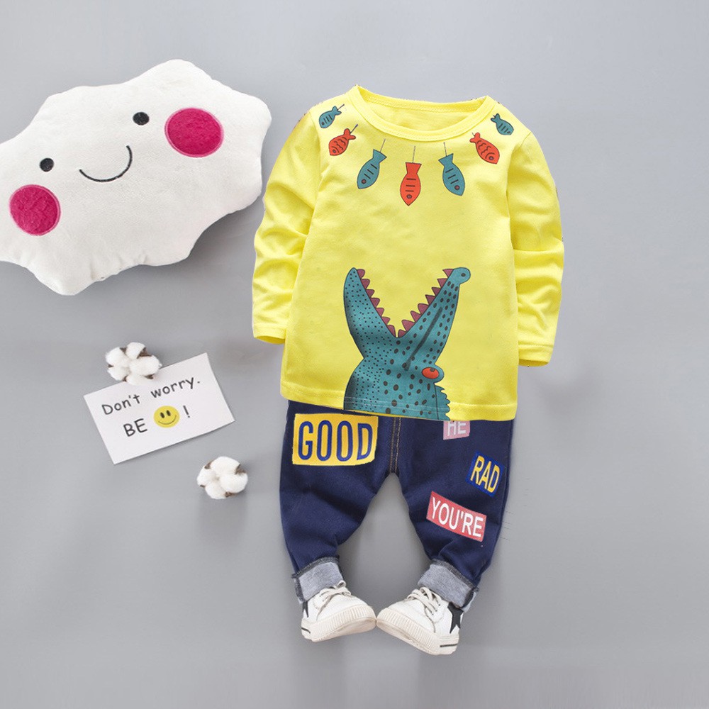 Baju Anak Cowok Import Lengan Panjang Crocodile