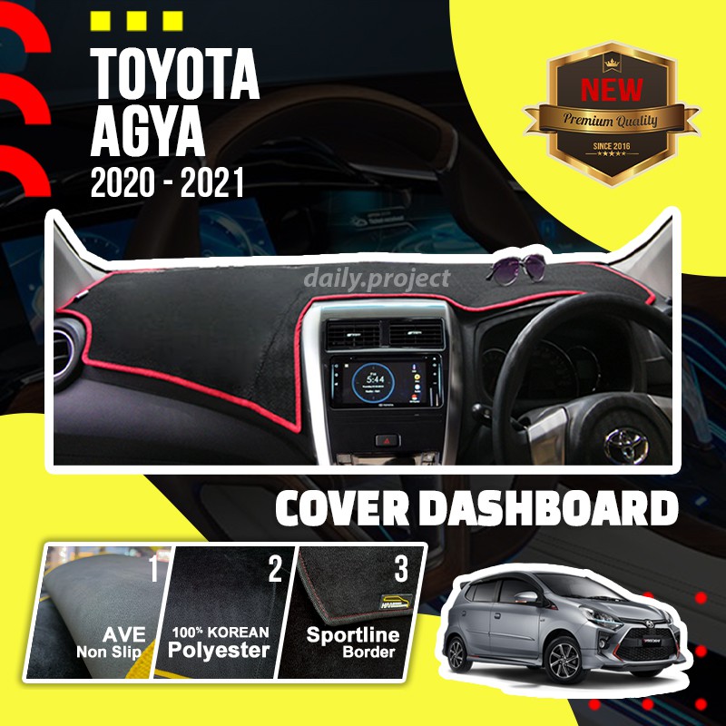Dashboard Cover Agya / Ayla Aksesoris Agya Ayla 2020 - 2021
