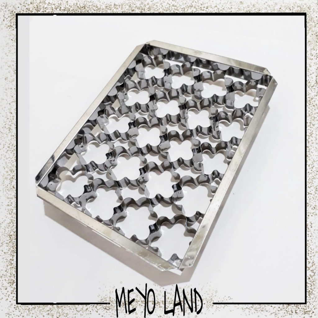 Cetakan Kue Kering BUNGA BESAR Cookies Cutter Flower Lokal Rapi Murah Bentuk Model Nastar Kastangel 