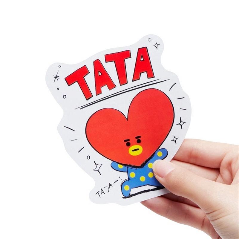 KPOP BTS bt21  Stiker  Sketsa Kartun Shopee Indonesia