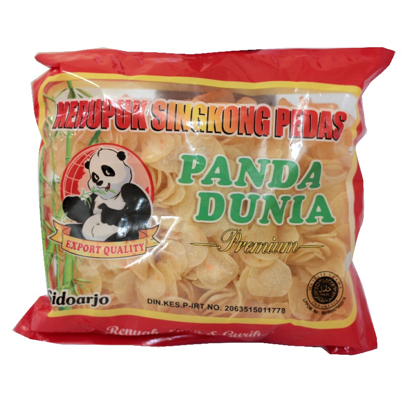 

Panda Dunia Ceriping Pedas 450Gr