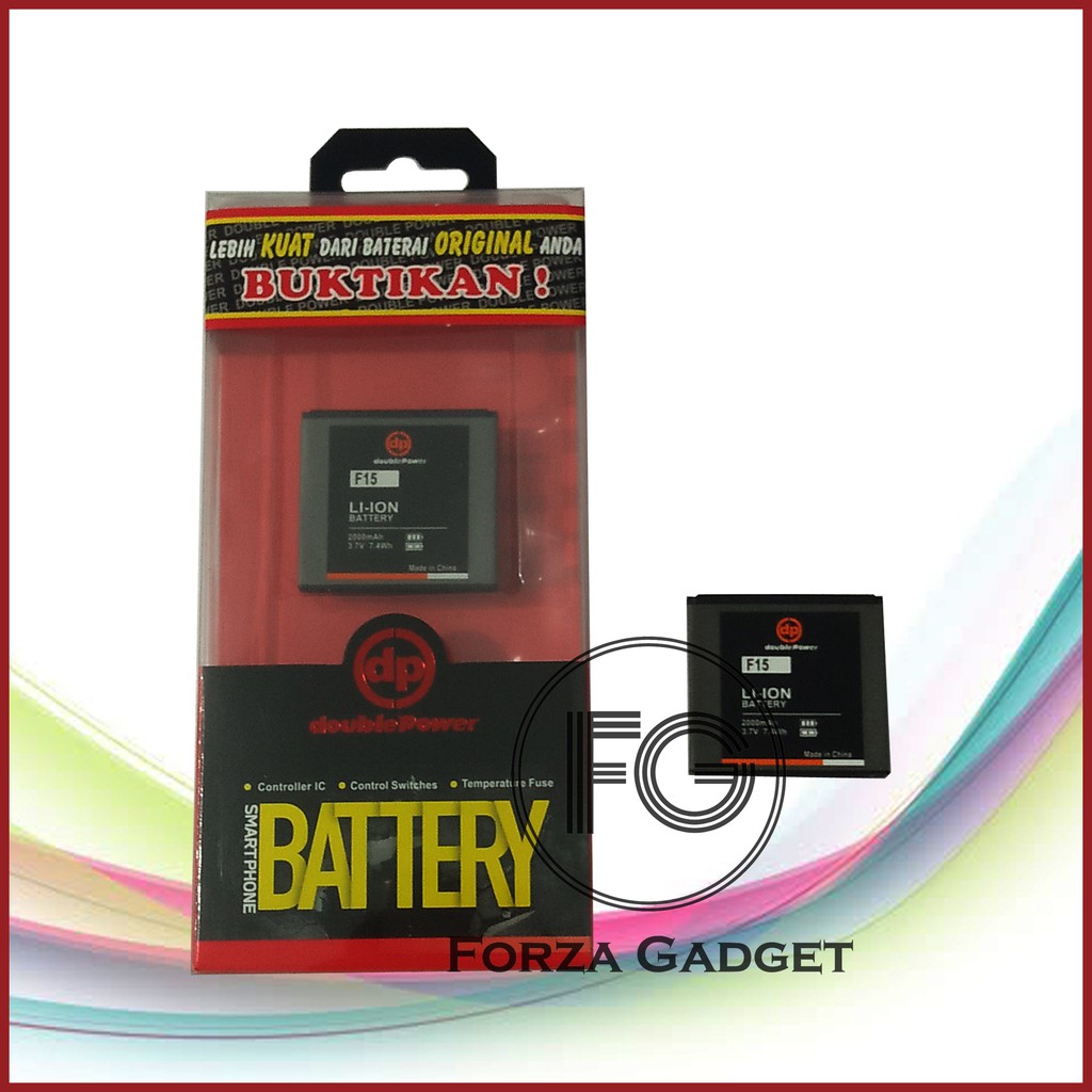 BATTERY DOUBLE POWER EVERCOSS F15 2000MAH