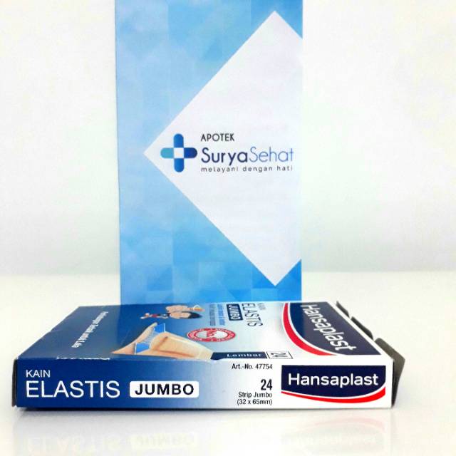 Hansaplast Plester Kain Elastis Standar / Jumbo