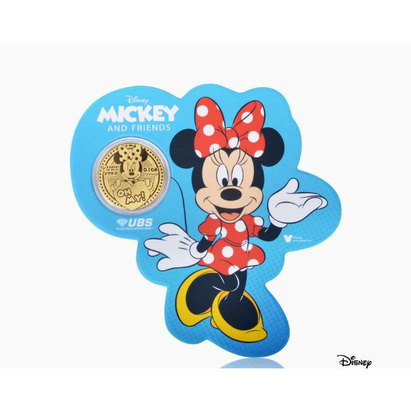 Logam mulia disney mickey mouse UBS 0.1g/logam mulia disney 0.1g/LM disney 0.1g/LM UBS 0.1g/UBS
